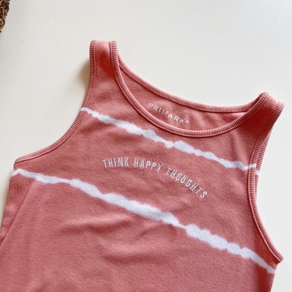 • Primark “Think Happy Thoughts” Tank • 11/12 - Picture 1 of 5